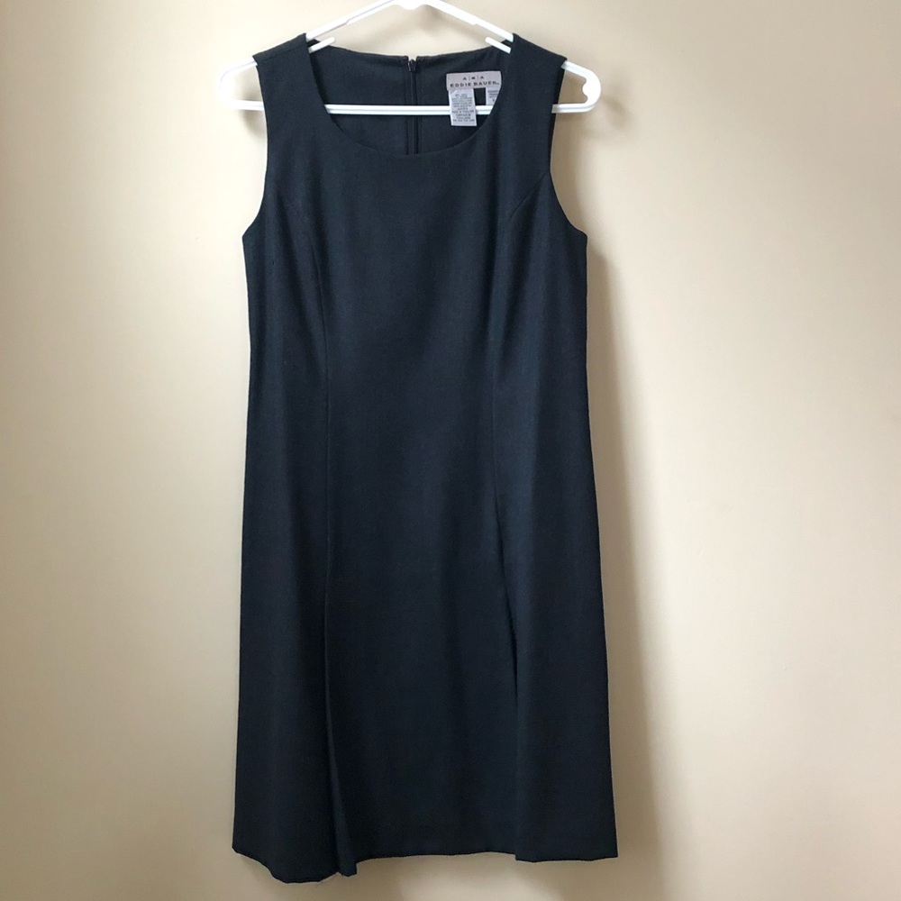🎉SALE!🌟 Eddie Bauer Gray Wool Sleeveless Dress